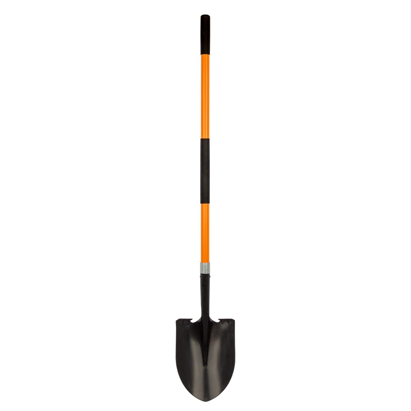 Heavy Duty Metal Shovel for Digging with Fiberglass Handle - Professional Gardener's Tool, 56 Inches
| Heavy Duty Metal