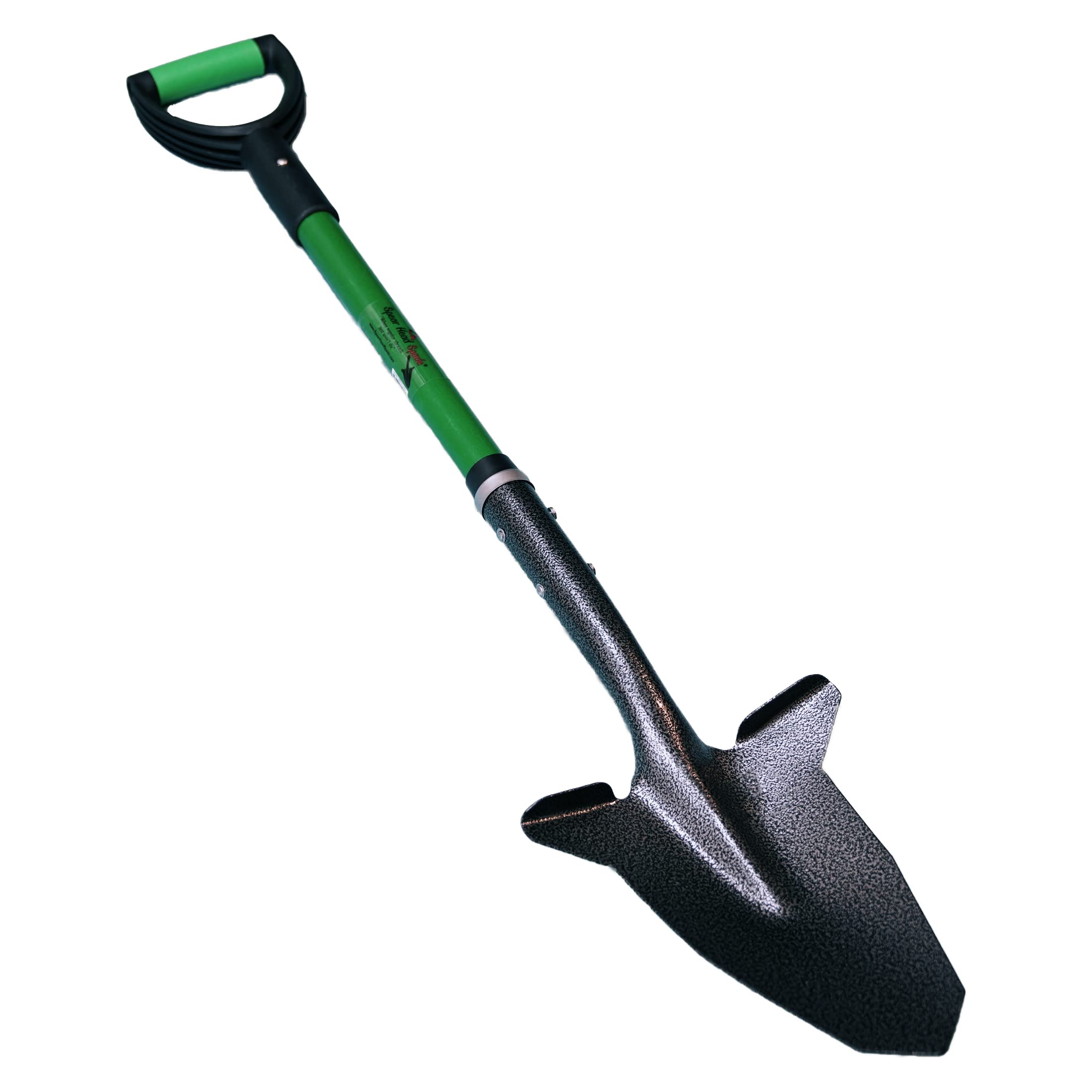 SHFD3 40" Lime Garden Spade Shovel - Gardening Spade for Yard Work & Planting with 9" x 11" Beveled Blade & Steel-Reinfo